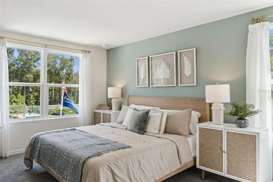 Furnished interior view inside a new home in , Daytona Beach (Image 9).