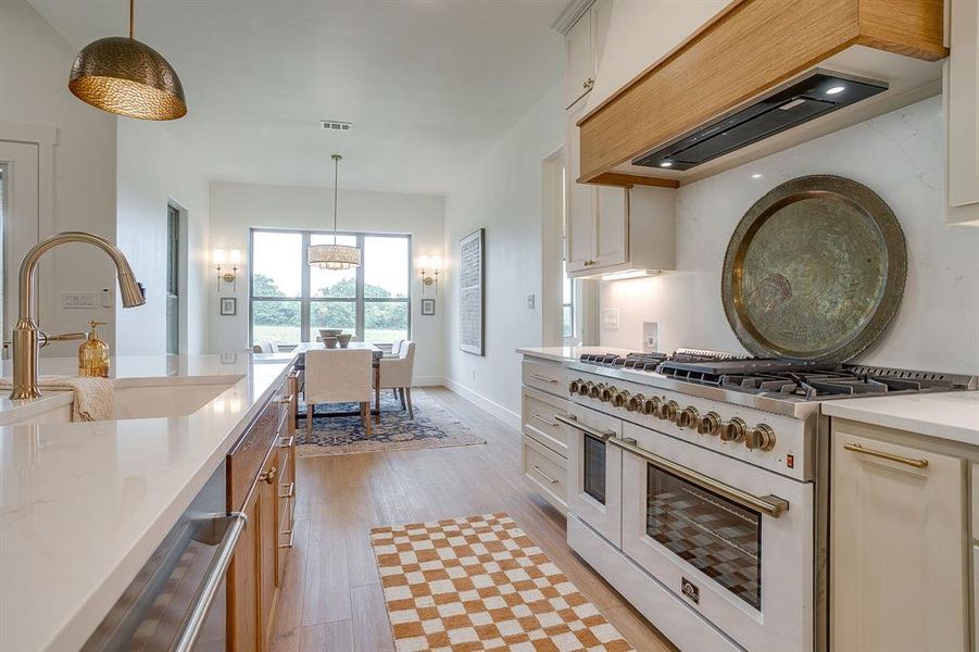 Furnished interior view inside a new home in , Burleson (Image 12).