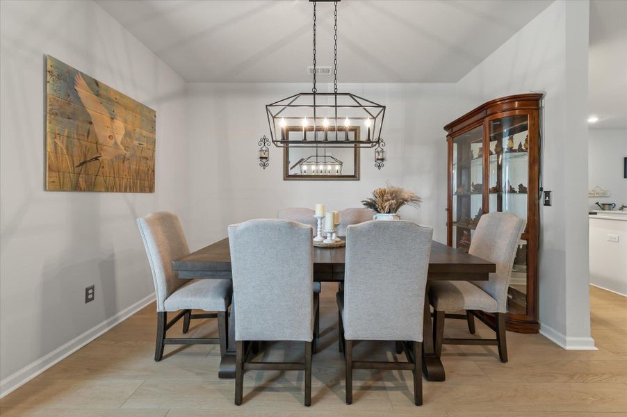Furnished interior view inside a new home in , Johns Island (Image 9).