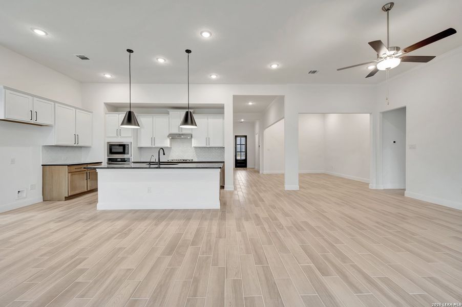 Furnished interior view inside a new home in Everly Estates, San Antonio (Image 13).