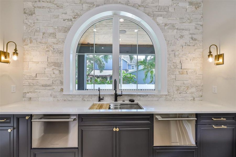 Furnished interior view inside a new home in , Tampa (Image 41).