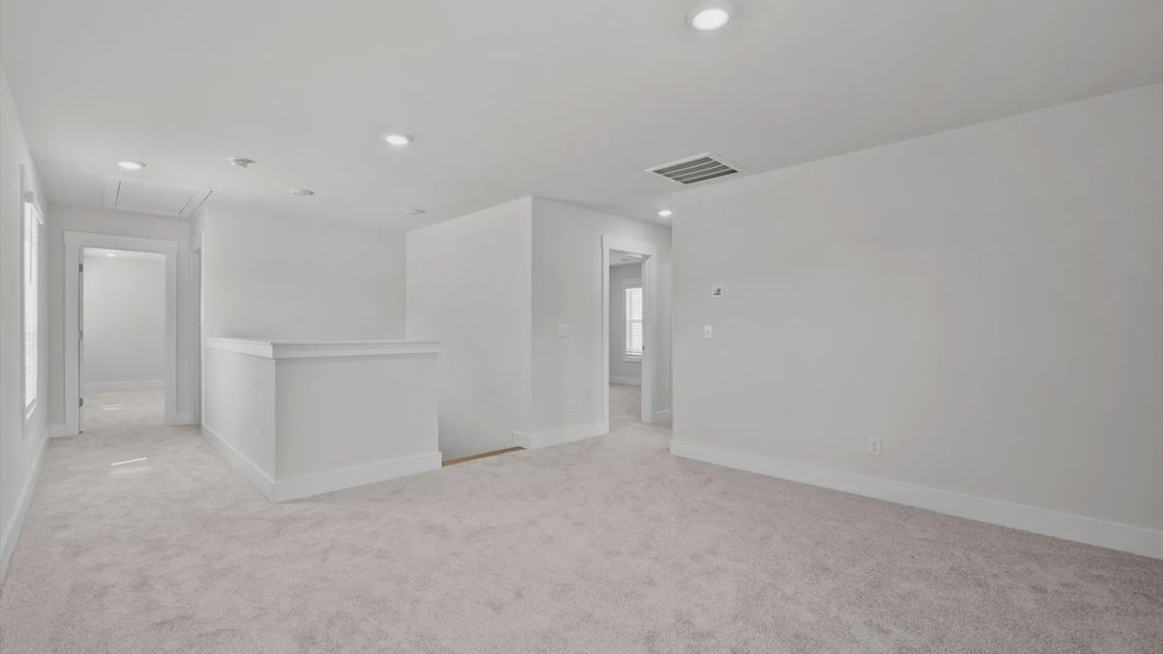 Representative unfurnished interior of a home built from the Jasmine by DRB Homes in Pleasant Falls, Moore (Image 23).