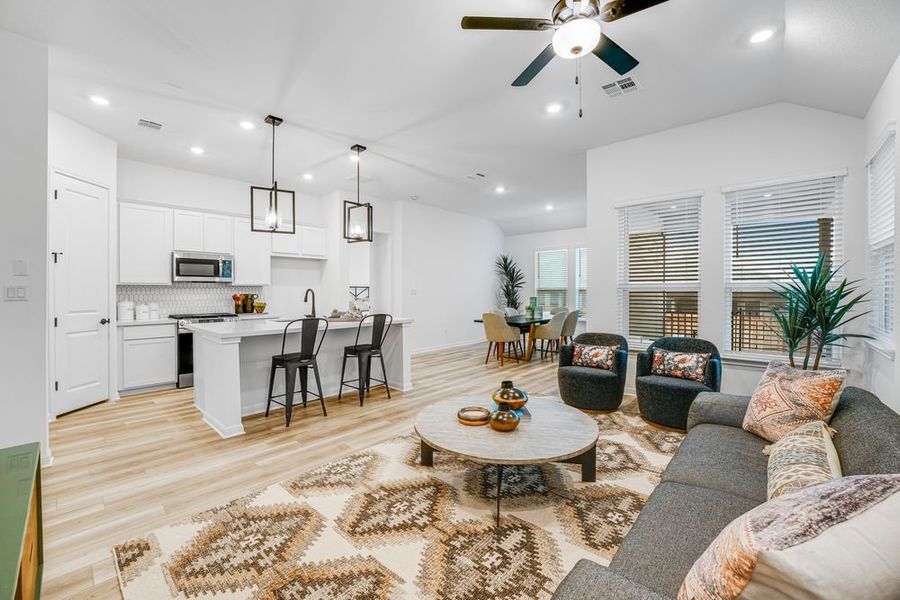 Furnished interior view inside a new home in Nolina, Georgetown (Image 11).