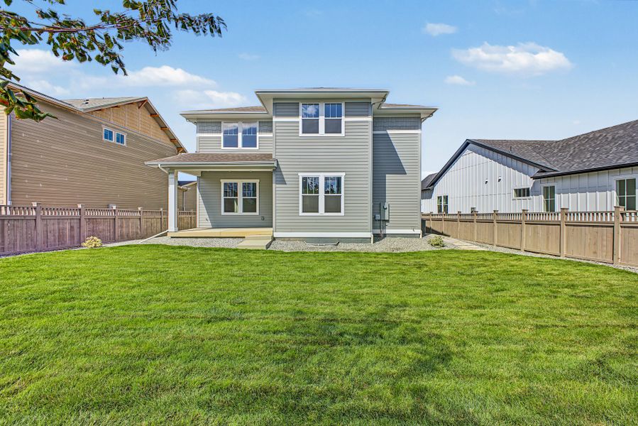 Exterior details and patio area of a home in Westerly, Erie (Image 4).