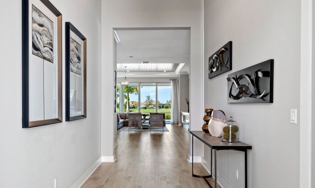 Sydney Model Home | Entry | Photo from sister community