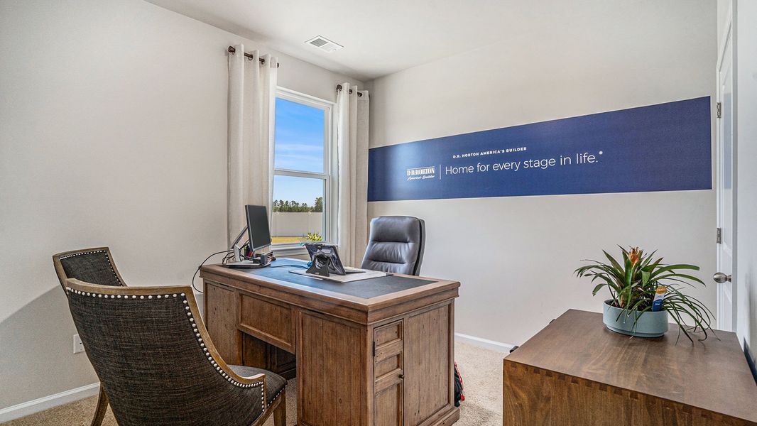 Furnished interior view inside a new home in South Island Landing, Georgetown (Image 10).