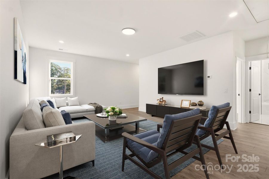 Furnished interior view inside a new home in , Monroe (Image 11).