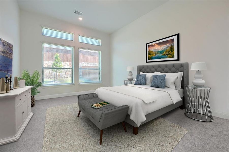 Furnished interior view inside a new home in , Fate (Image 12). Furnished interior view inside a new home in , Fate (Image 12).