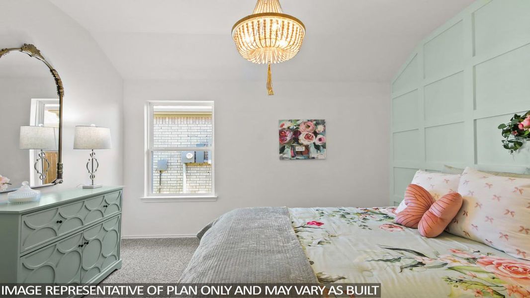 Furnished interior view inside a new home in East Williams Cove, Conroe (Image 13).