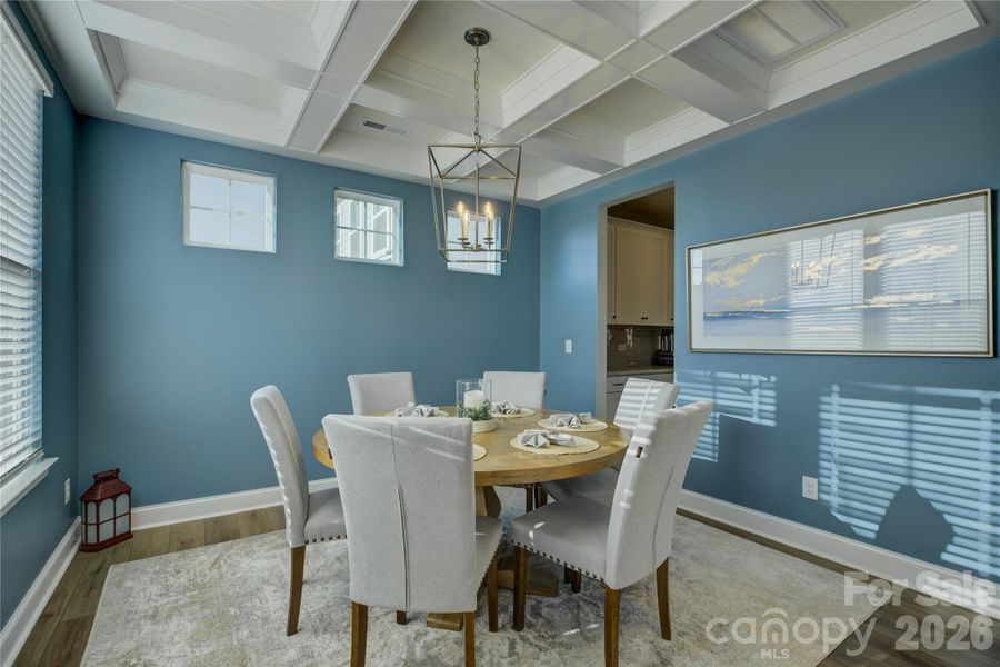 Furnished interior view inside a new home in Lakeside Glen, York (Image 10).