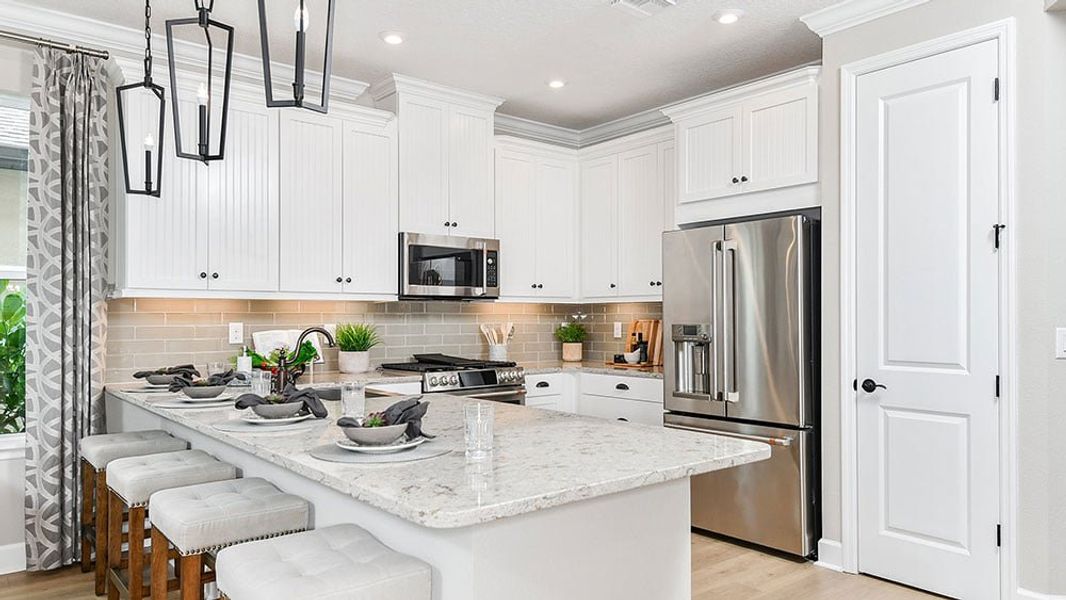 Furnished interior view inside a new home in Lochside, Mount Dora (Image 12).
