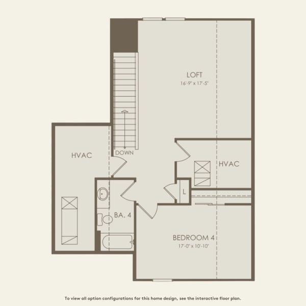 2D floor plan layout for the Stellar Grande by DiVosta in TerraWalk at Babcock Ranch, Alva, FL (Image 3).