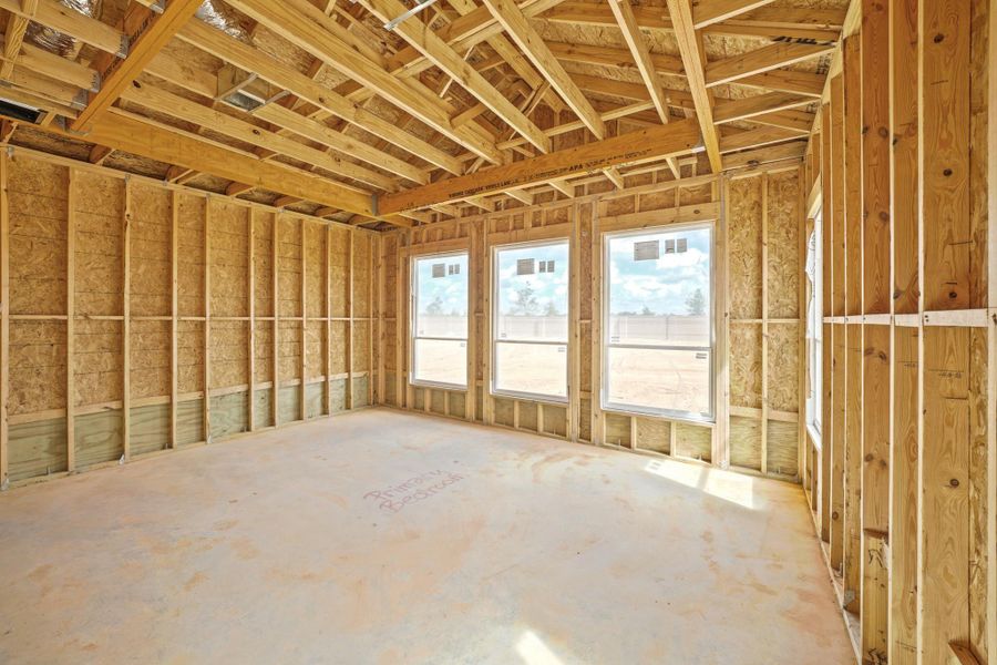 Spacious, unfurnished interior of a new home in Bridgeland, Cypress (Image 23).