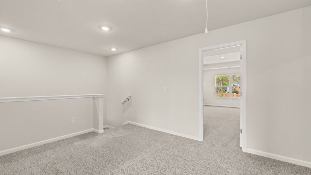 Spacious, unfurnished interior of a new home in Brookland Commons, Monroe (Image 15).