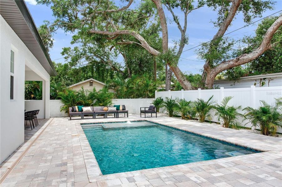 Exterior details and patio area of a home in , Gulfport (Image 35). Exterior details and patio area of a home in , Gulfport (Image 35).