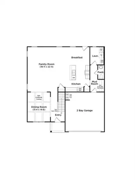 2D floor plan layout of this home in Chapel Hill, Newnan, GA (Image 3). 2D floor plan layout of this home in Chapel Hill, Newnan, GA (Image 3).