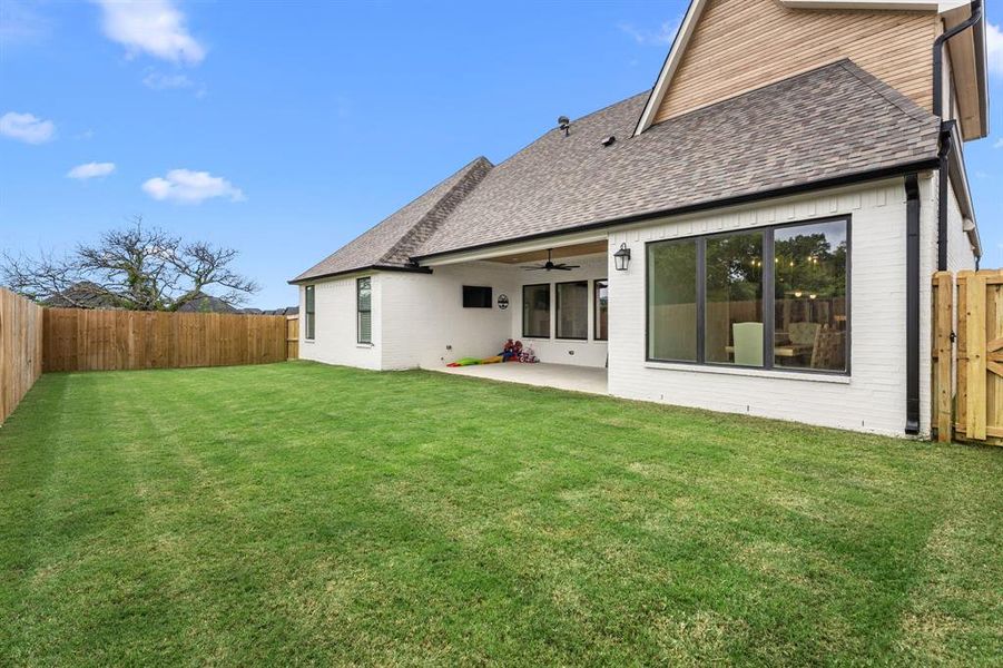 Exterior details and patio area of a home in , Tyler (Image 25).