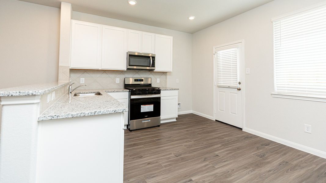 Kitchen and Dining Area