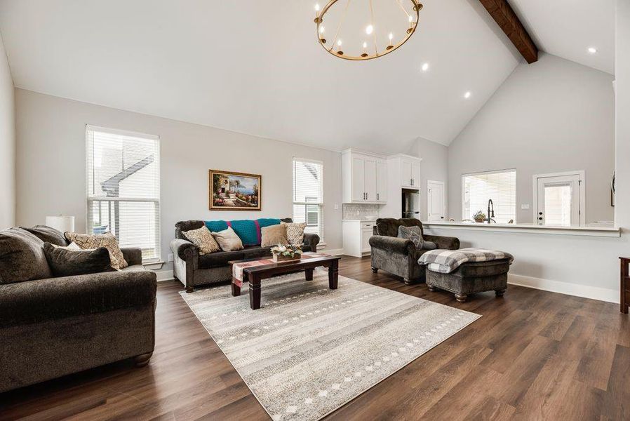 Furnished interior view inside a new home in , Tom Bean (Image 14).