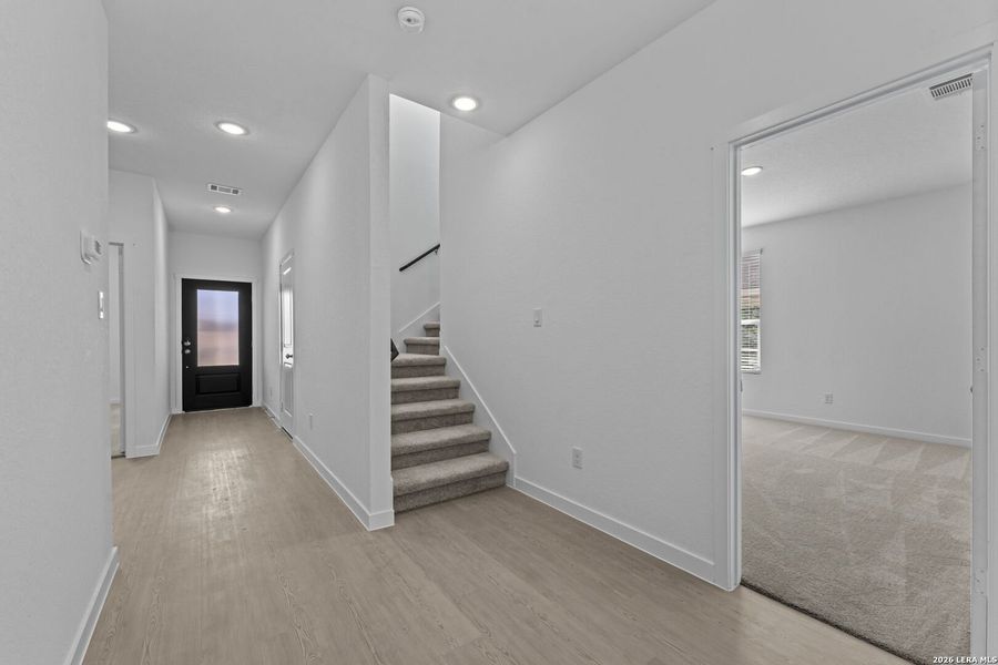 Spacious, unfurnished interior of a new home in Brookmill, San Antonio (Image 40). Spacious, unfurnished interior of a new home in Brookmill, San Antonio (Image 40).