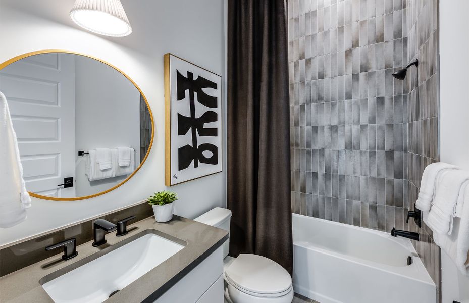 Representative furnished interior of a home built from the Madeira by DiVosta in Amara, Lake Worth (Image 32). Representative furnished interior of a home built from the Madeira by DiVosta in Amara, Lake Worth (Image 32).