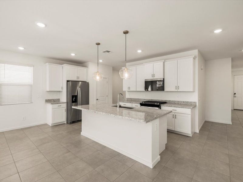Furnished interior view inside a new home in Anthem at Merrill Ranch Estate Series, Florence (Image 4). Furnished interior view inside a new home in Anthem at Merrill Ranch Estate Series, Florence (Image 4).