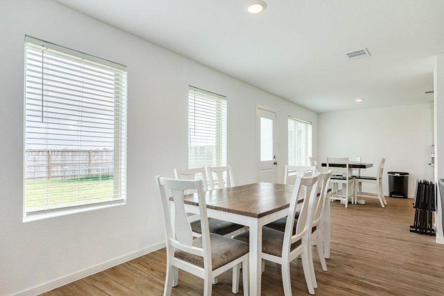 Furnished interior view inside a new home in Windrose Green, Angleton (Image 11).
