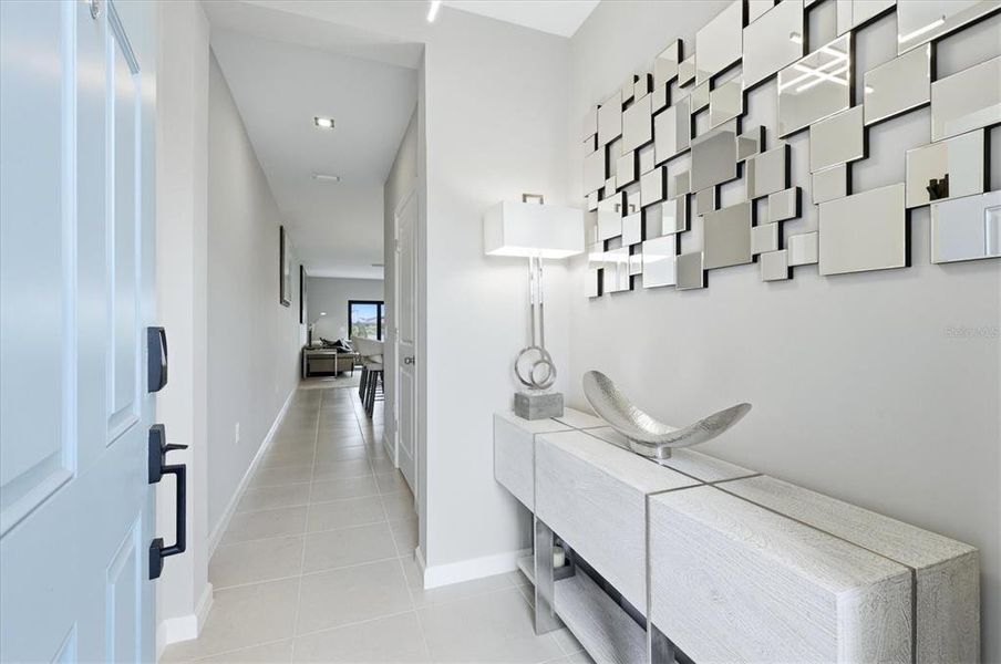 Furnished interior view inside a new home in , Sarasota (Image 9). Furnished interior view inside a new home in , Sarasota (Image 9).