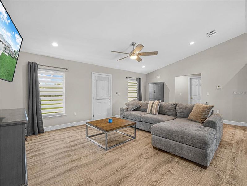 Furnished interior view inside a new home in , Lake Placid (Image 11). Furnished interior view inside a new home in , Lake Placid (Image 11).