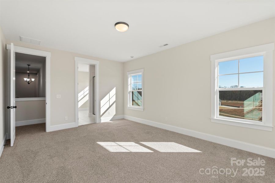 Spacious, unfurnished interior of a new home in Riverwalk, Rock Hill (Image 36).