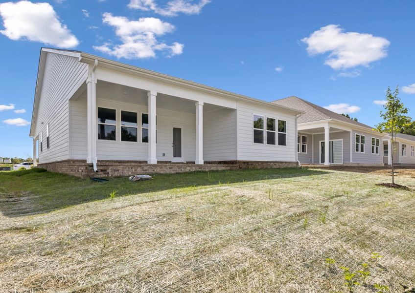 Front exterior of a new home in Cedars of Cane Ridge | 55+ Community, Antioch, TN, highlighting curb appeal (Image 28).