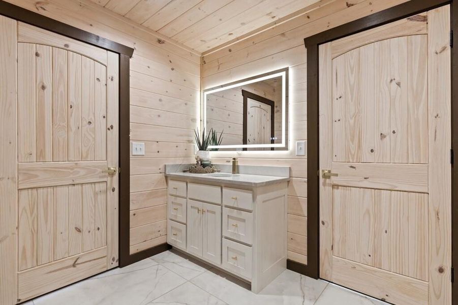 Furnished interior view inside a new home in , Blue Ridge (Image 6).