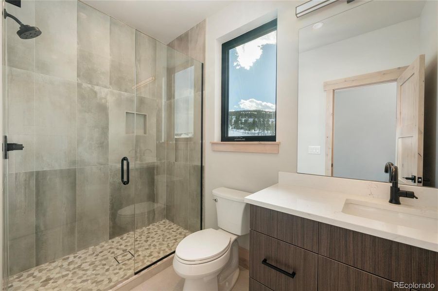 Upper bedroom #2 with 3/4 en suite