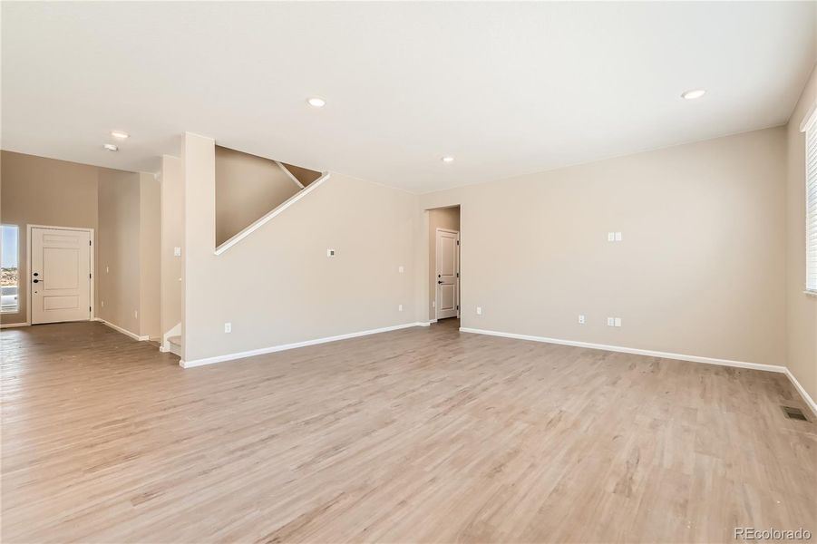 Perfect wall for Large TV - Just in time for FOOTBALL SEASON