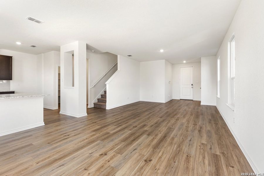 Spacious, unfurnished interior of a new home in Knox Ridge, Converse (Image 26). Spacious, unfurnished interior of a new home in Knox Ridge, Converse (Image 26).