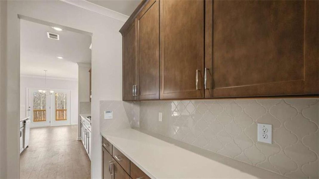 Furnished interior view inside a new home in The Gates at Pates Creek, Hampton (Image 12).