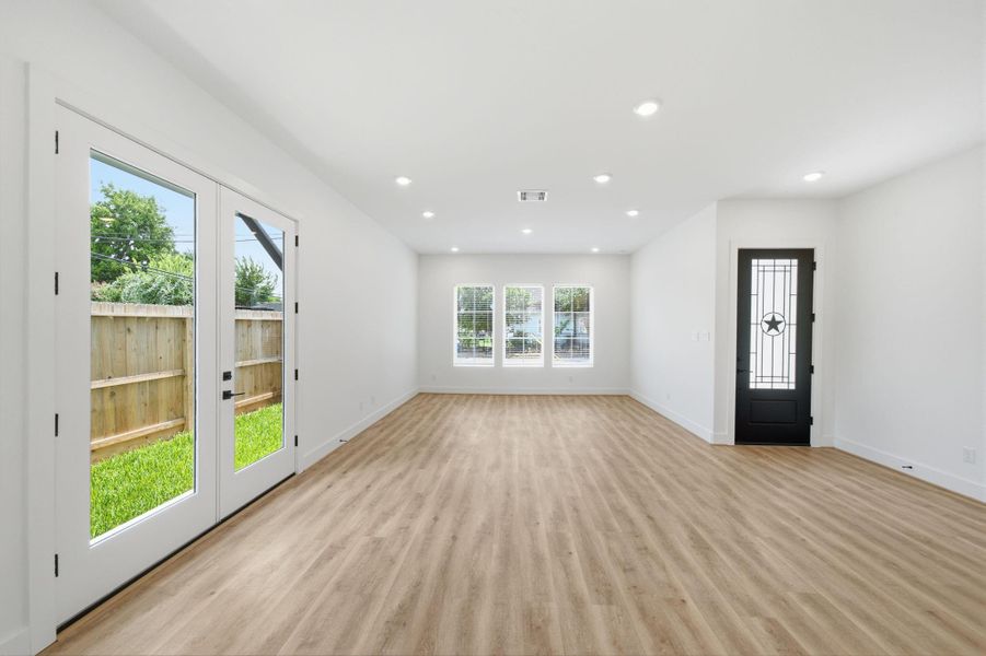 Spacious, unfurnished interior of a new home in , Houston (Image 14). Spacious, unfurnished interior of a new home in , Houston (Image 14).
