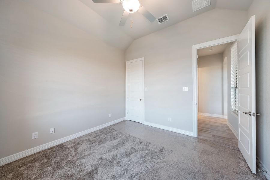 Representative unfurnished interior of a home built from the The Scottsdale IV by Whitestone Custom Homes in Johnson Ranch, Bulverde (Image 27).