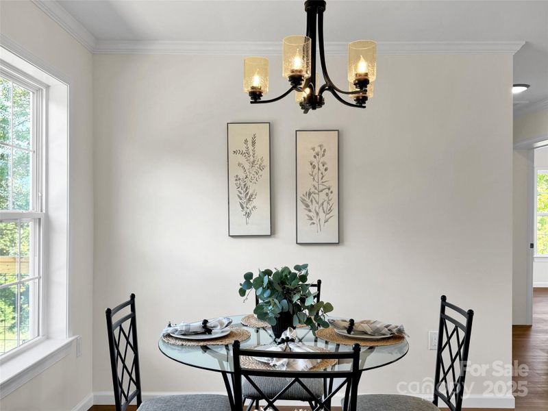 Furnished interior view inside a new home in , Canton (Image 30).