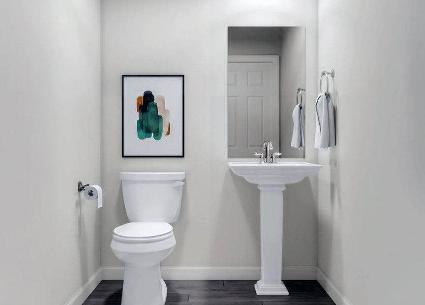 Front exterior of a new home in Waterside at Cedar Creek, Abilene, TX, highlighting curb appeal (Image 3). Front exterior of a new home in Waterside at Cedar Creek, Abilene, TX, highlighting curb appeal (Image 3).