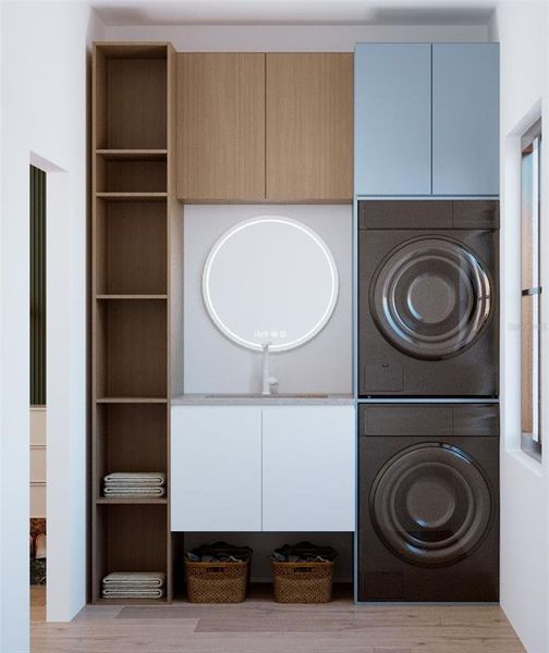 Furnished interior view inside a new home in , Ocala (Image 19).