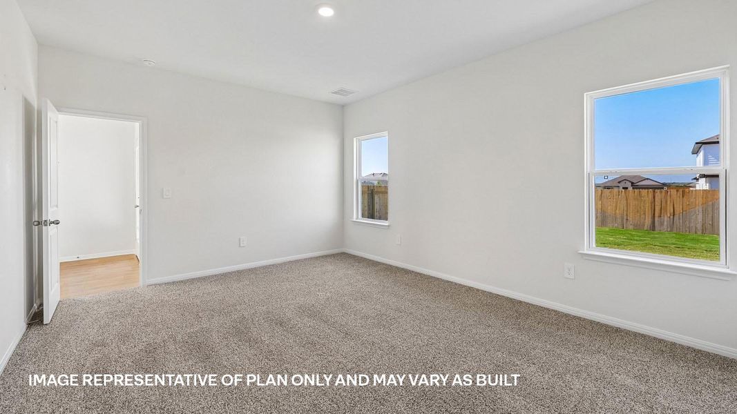 Spacious, unfurnished interior of a new home in Carillon, Manor (Image 16).