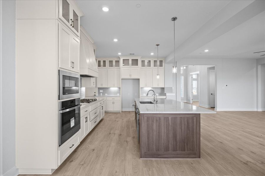 Furnished interior view inside a new home in Sweetwater, Austin (Image 10).