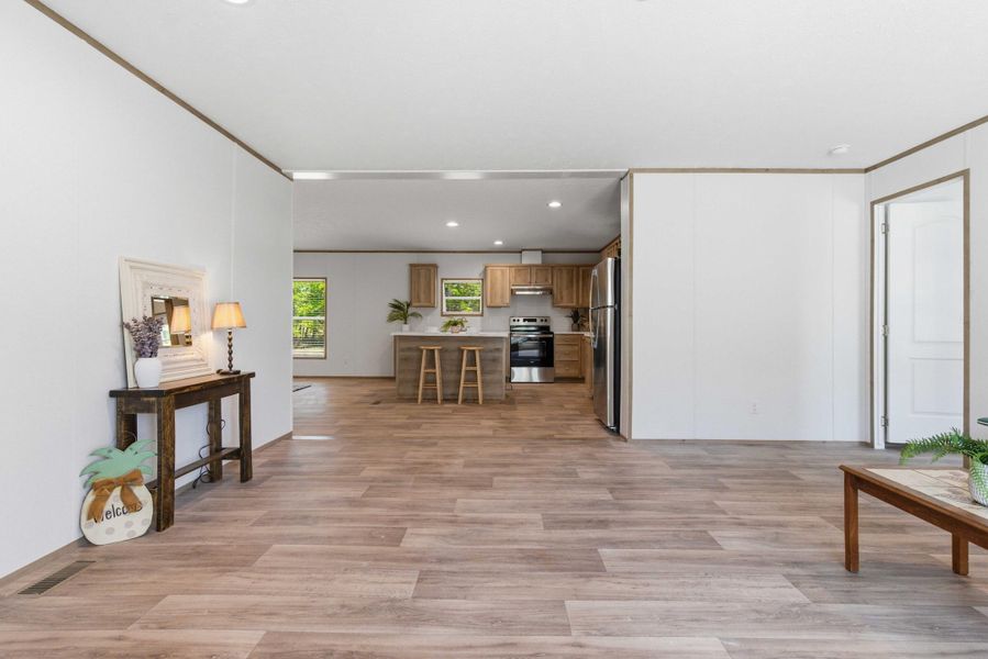 Furnished interior view inside a new home in , Orangeburg (Image 18).