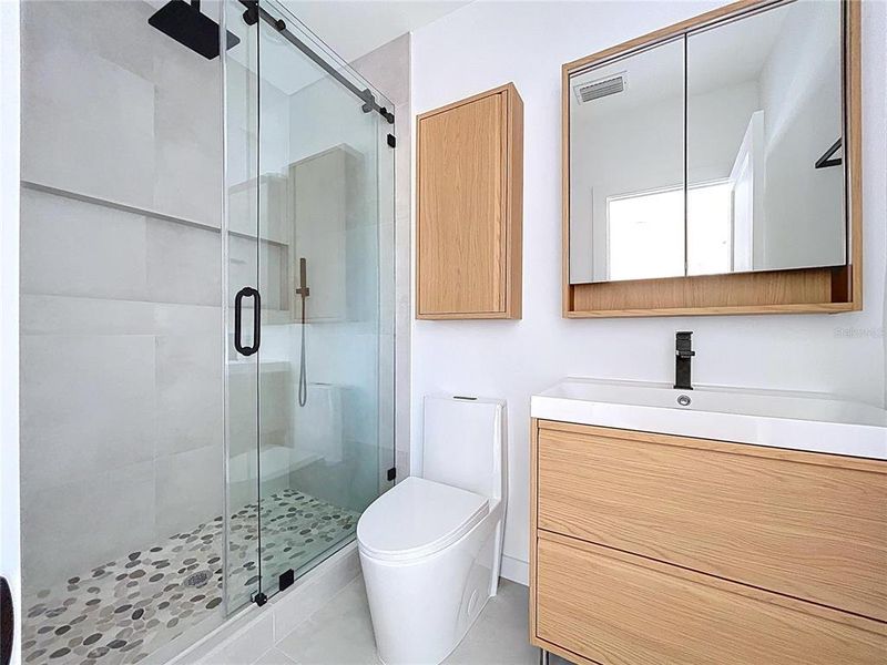 Furnished interior view inside a new home in , St. Petersburg (Image 9).