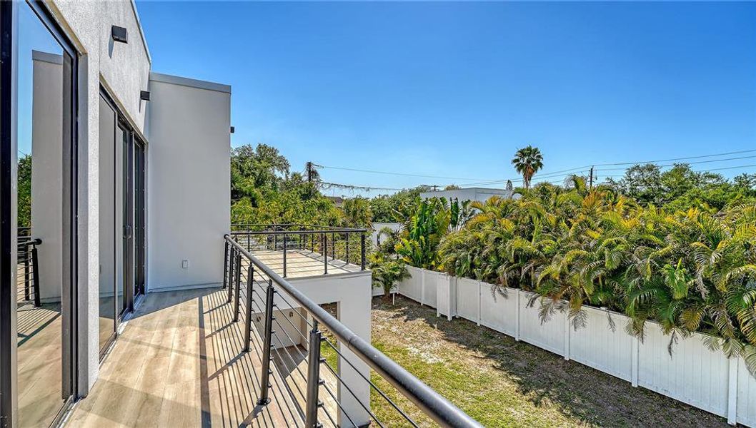 Exterior details and patio area of a home in , Sarasota (Image 28).
