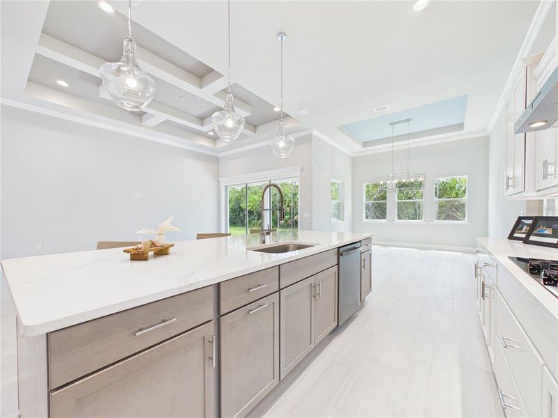 Furnished interior view inside a new home in , Palm Coast (Image 6).