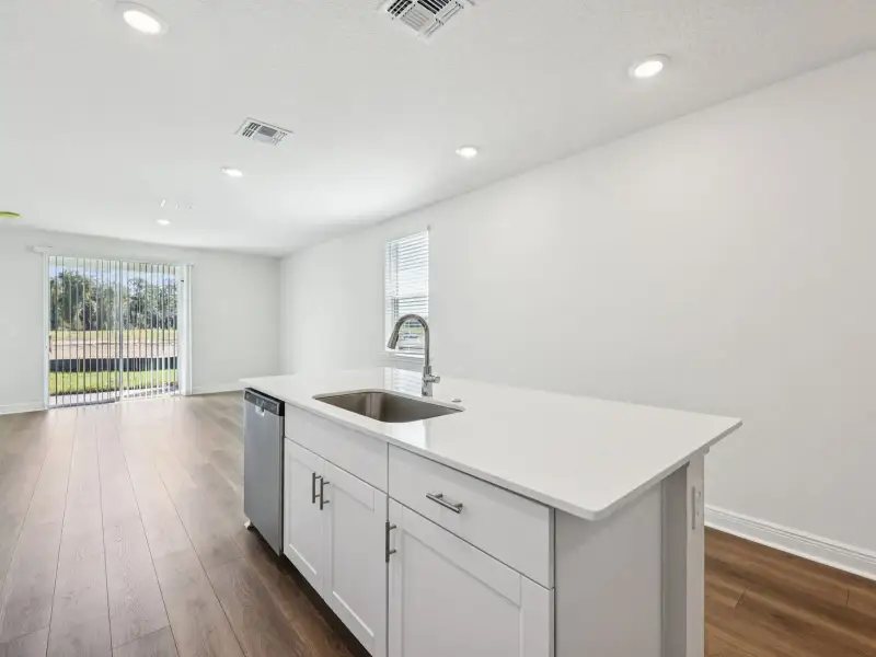 Furnished interior view inside a new home in Villamar - Classic Series, Winter Haven (Image 5).