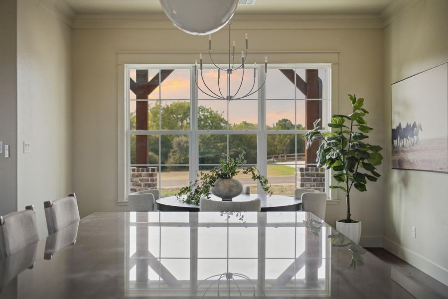 Furnished interior view inside a new home in , College Station (Image 16). Furnished interior view inside a new home in , College Station (Image 16).