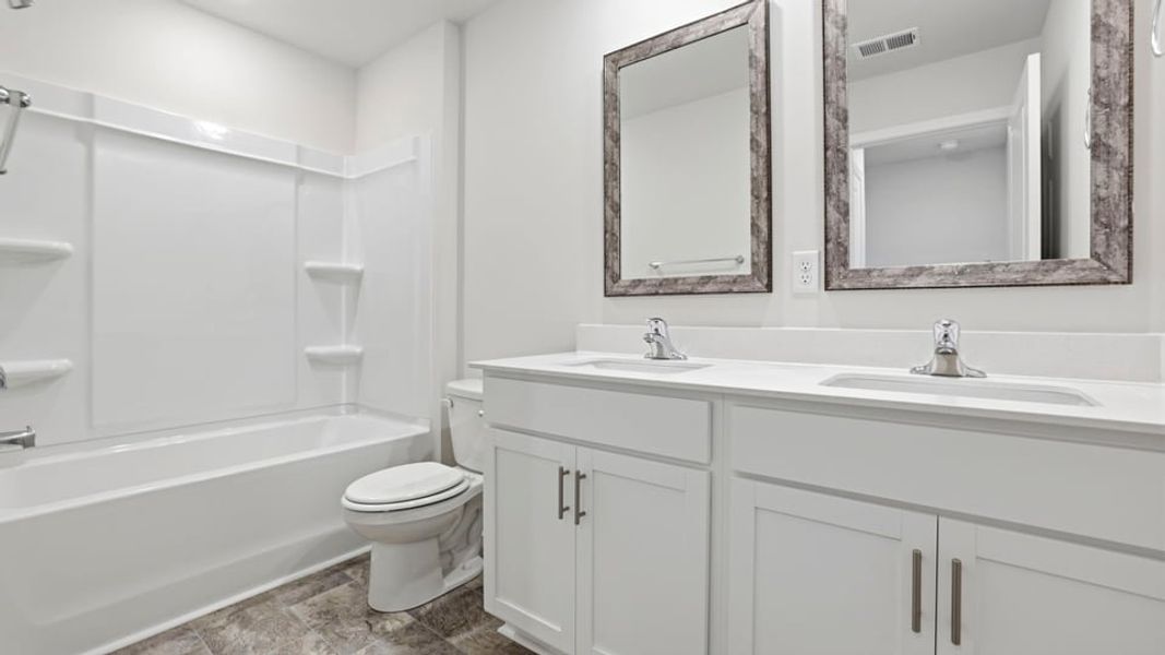 Furnished interior view inside a new home in Waverly Station, Greenwood (Image 10).